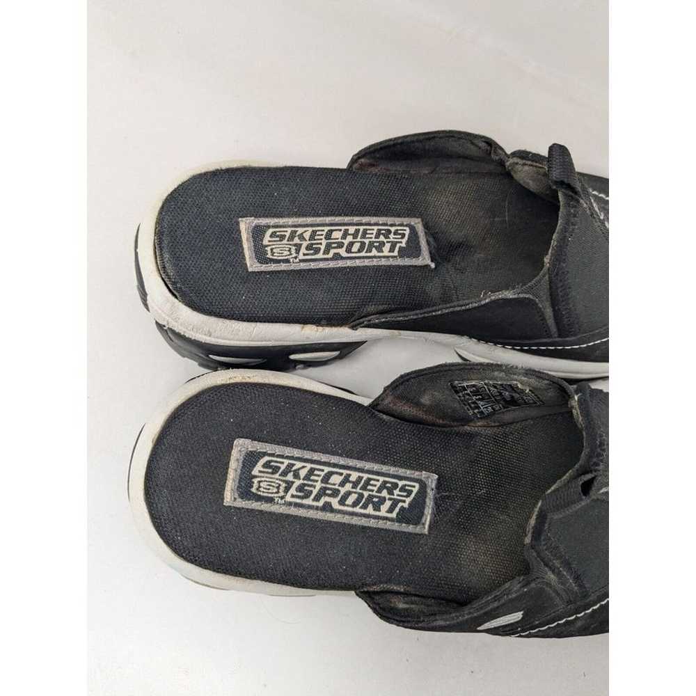 Vintage Y2K Skechers Platform Sandals Chunky Blac… - image 7