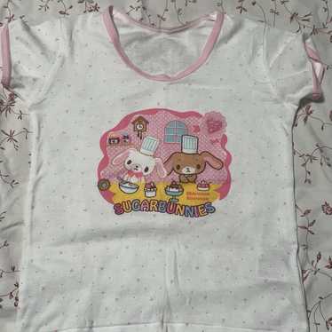 sugar bunnies vintage baby tee - image 1