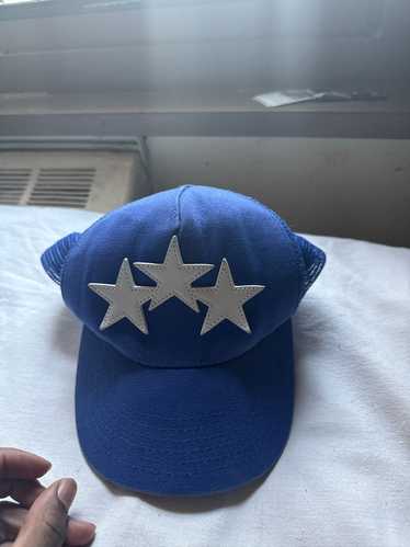 Amiri Blue Amiri 3 Stars Hat