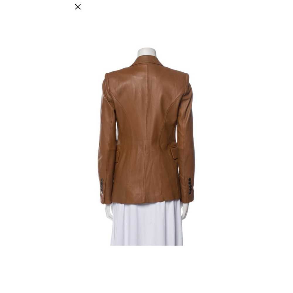 Kobi Halperin Leather biker jacket - image 3