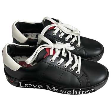 Moschino Love Leather trainers - image 1