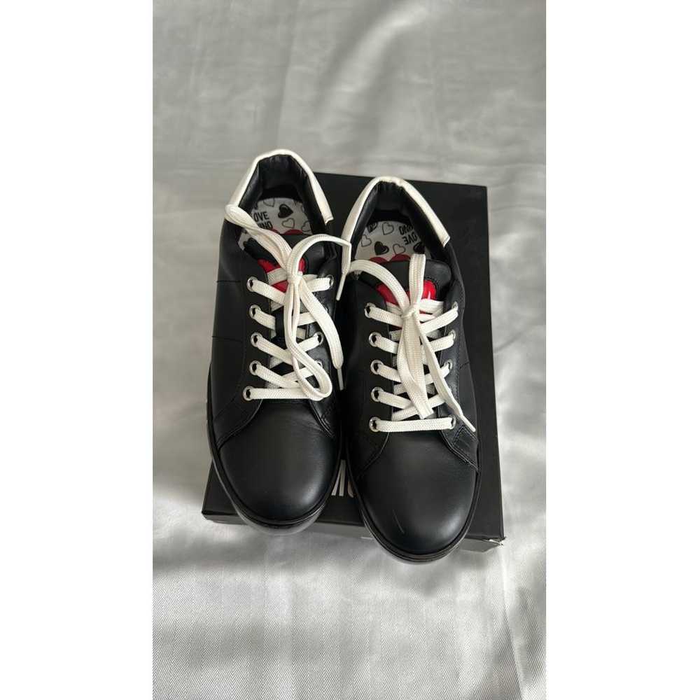 Moschino Love Leather trainers - image 3