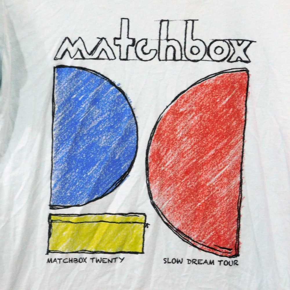 Gildan Matchbox Twenty Slow Dream Tour T Shirt Si… - image 3