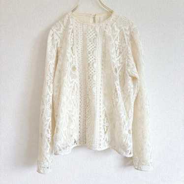 ⌘ MOUSSY ⌘ 1 Long Sleeve Blouse ♪ Floral Pattern … - image 1