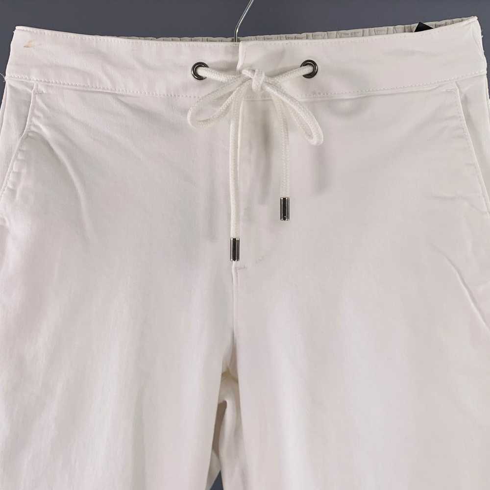 Paige White Cotton Blend Sweatpants Casual Pants - image 2