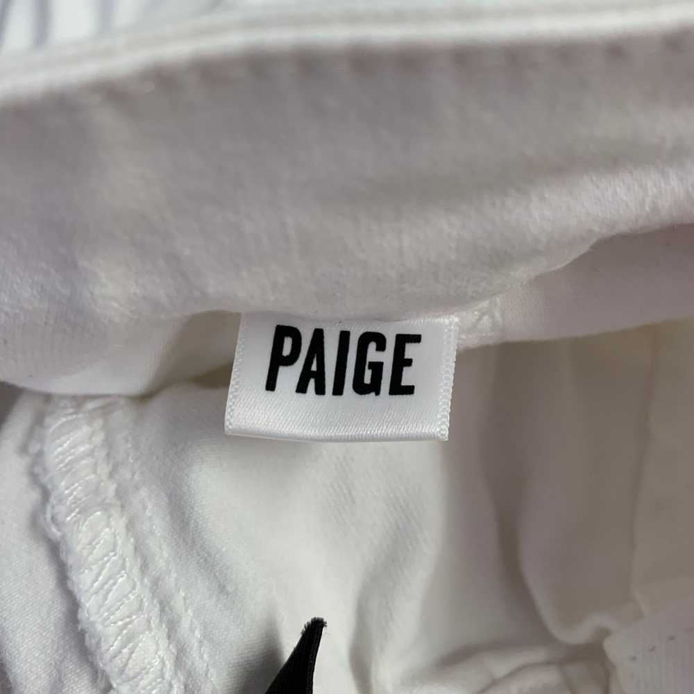 Paige White Cotton Blend Sweatpants Casual Pants - image 6