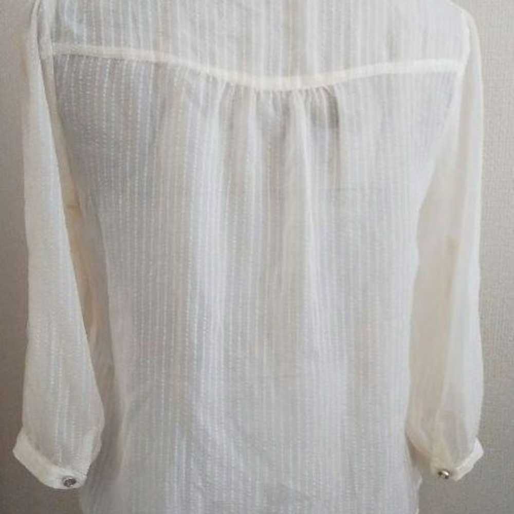 axes femme Lace Frill Blouse in Size M - image 3