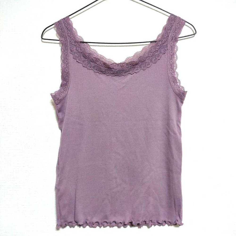 axes femme Tank Top Purple Lace M Tank Top - image 7