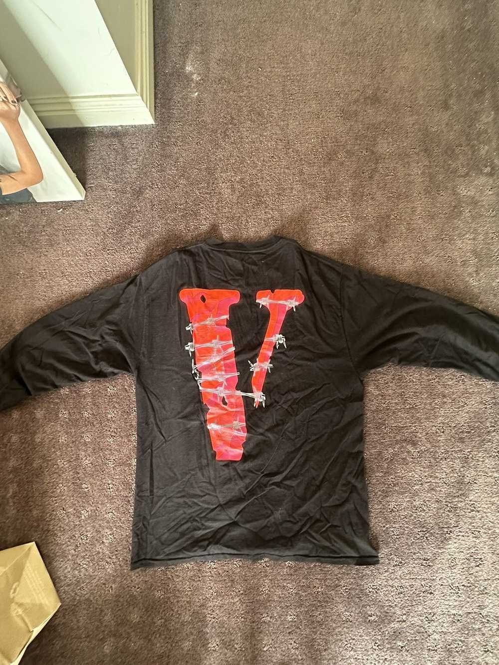 Vlone Juice Wrld 999 x Vlone barbed wire shirt - image 3