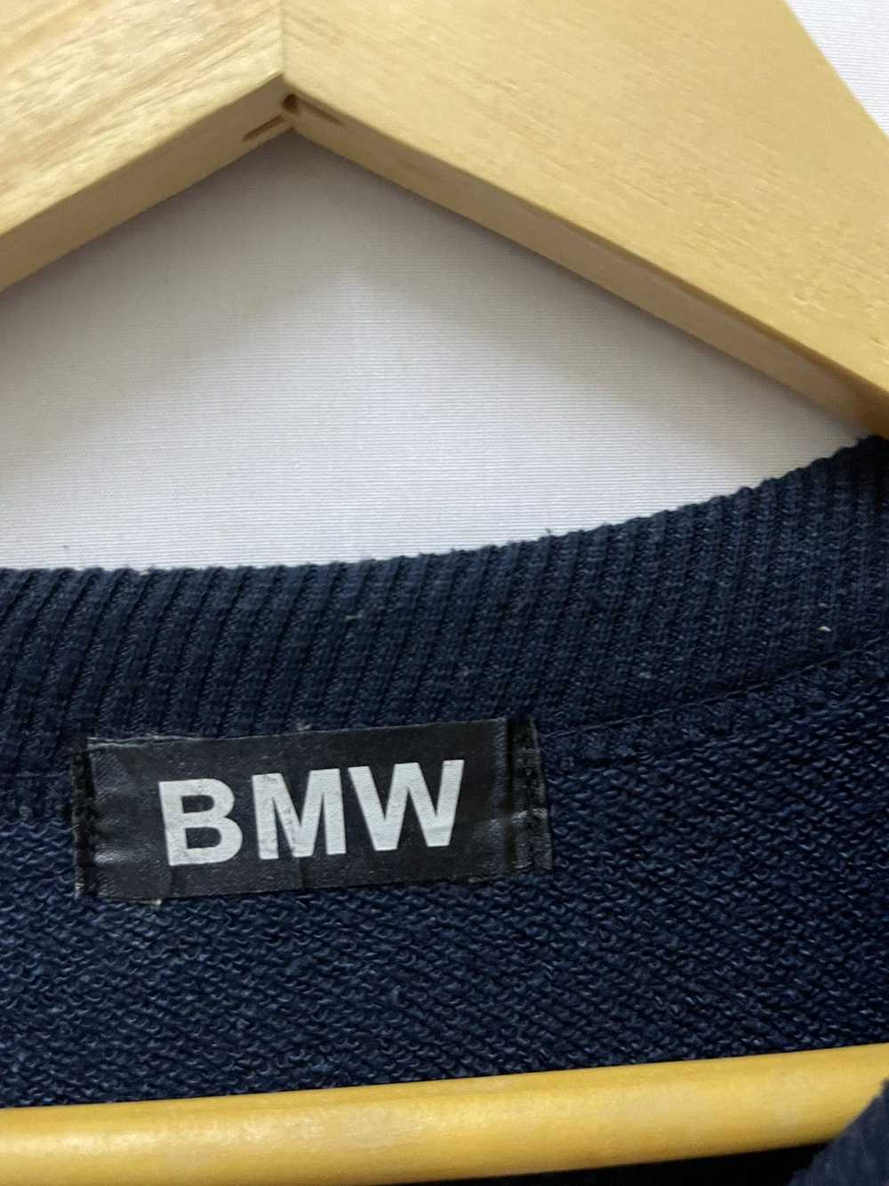 Bmw × Racing × Streetwear BMW Spellout Sweatshirt… - image 4