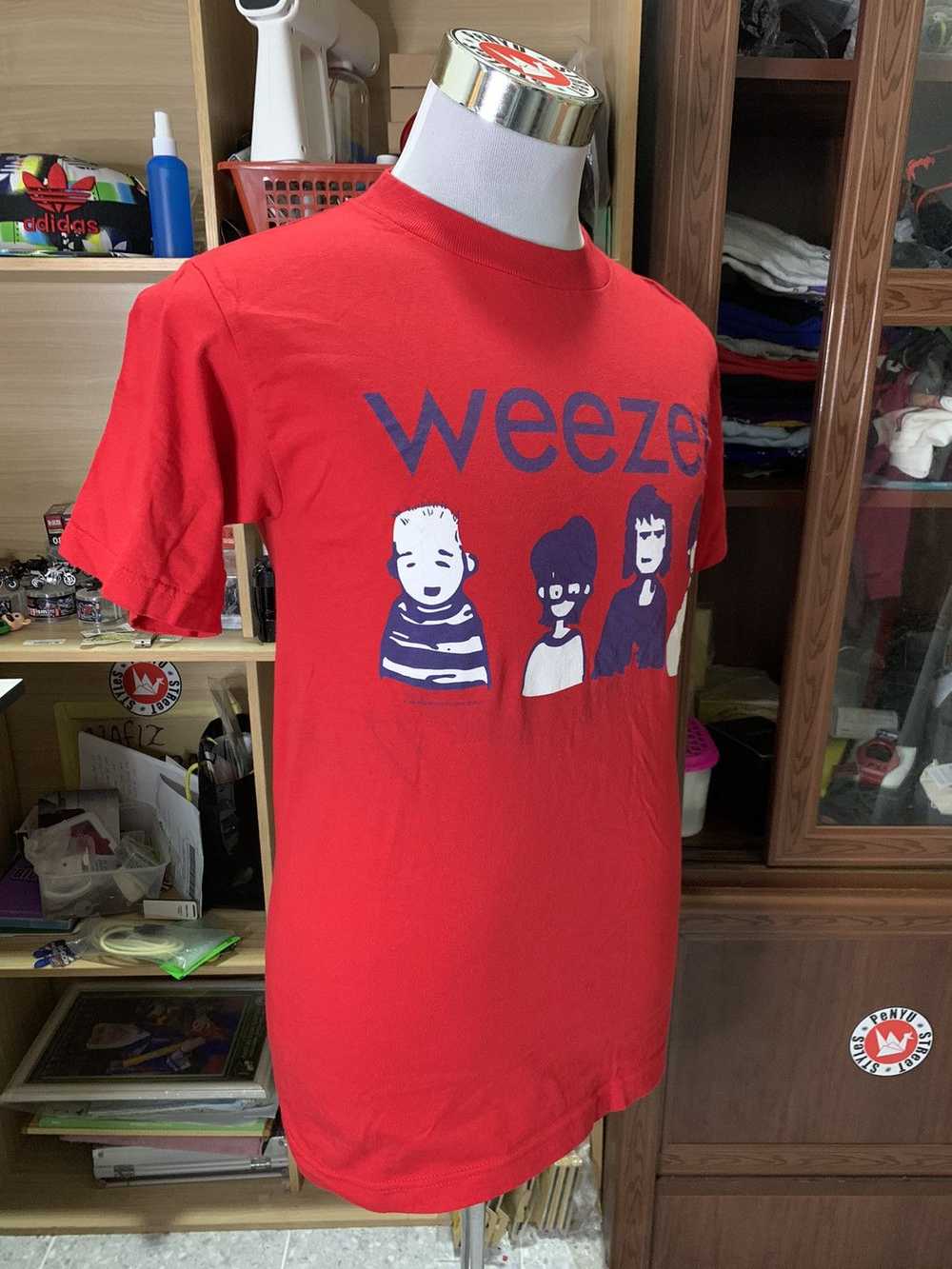 Band Tees × Vintage Weezer Band T-shirt 2000 y2k - image 3