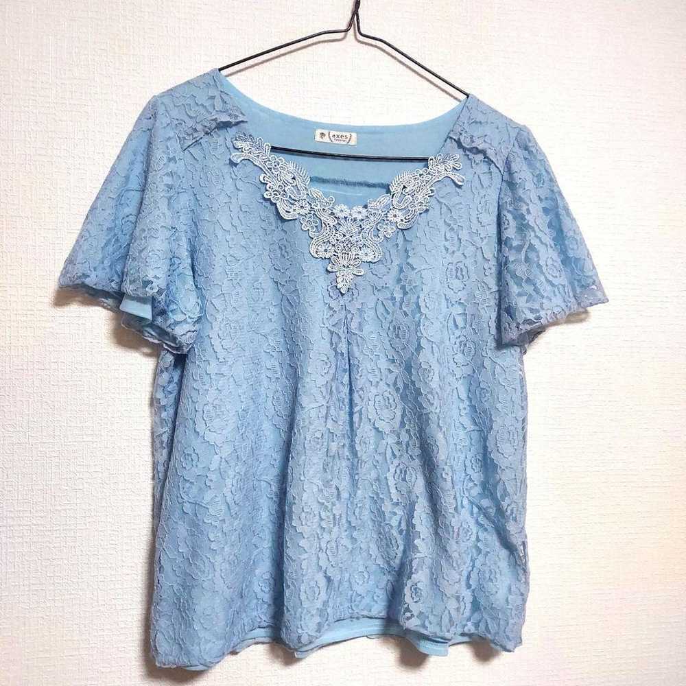 axes femme short-sleeve shirt, light blue, blue, … - image 2