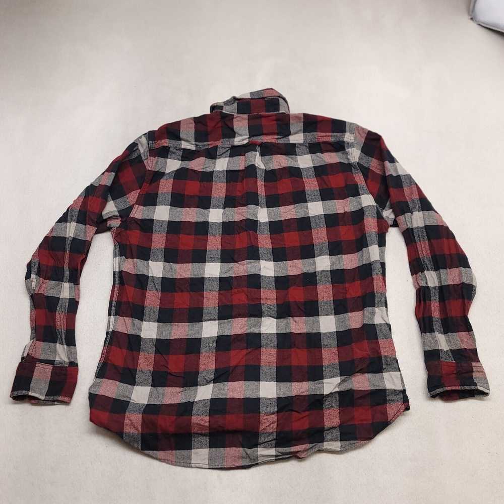 Jachs New York Jachs Gingham Flannel Shirt Mens S… - image 11