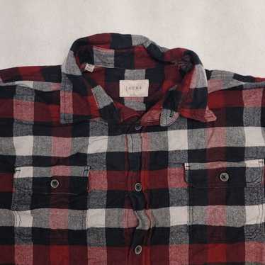 Jachs New York Jachs Gingham Flannel Shirt Mens S… - image 1