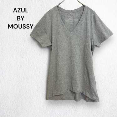 AZUL BY MOUSSY V-neck T-shirt Cut and sew Simple … - image 1