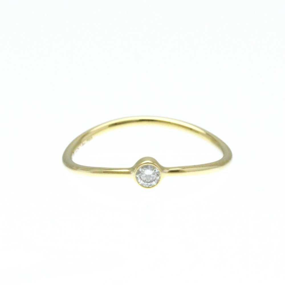 Tiffany & Co. Tiffany Wave Ring Single Row Yellow… - image 1