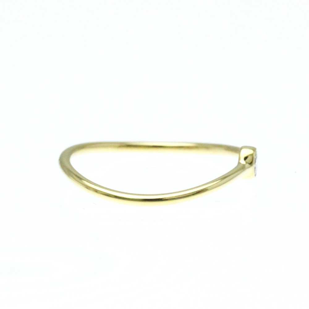 Tiffany & Co. Tiffany Wave Ring Single Row Yellow… - image 4