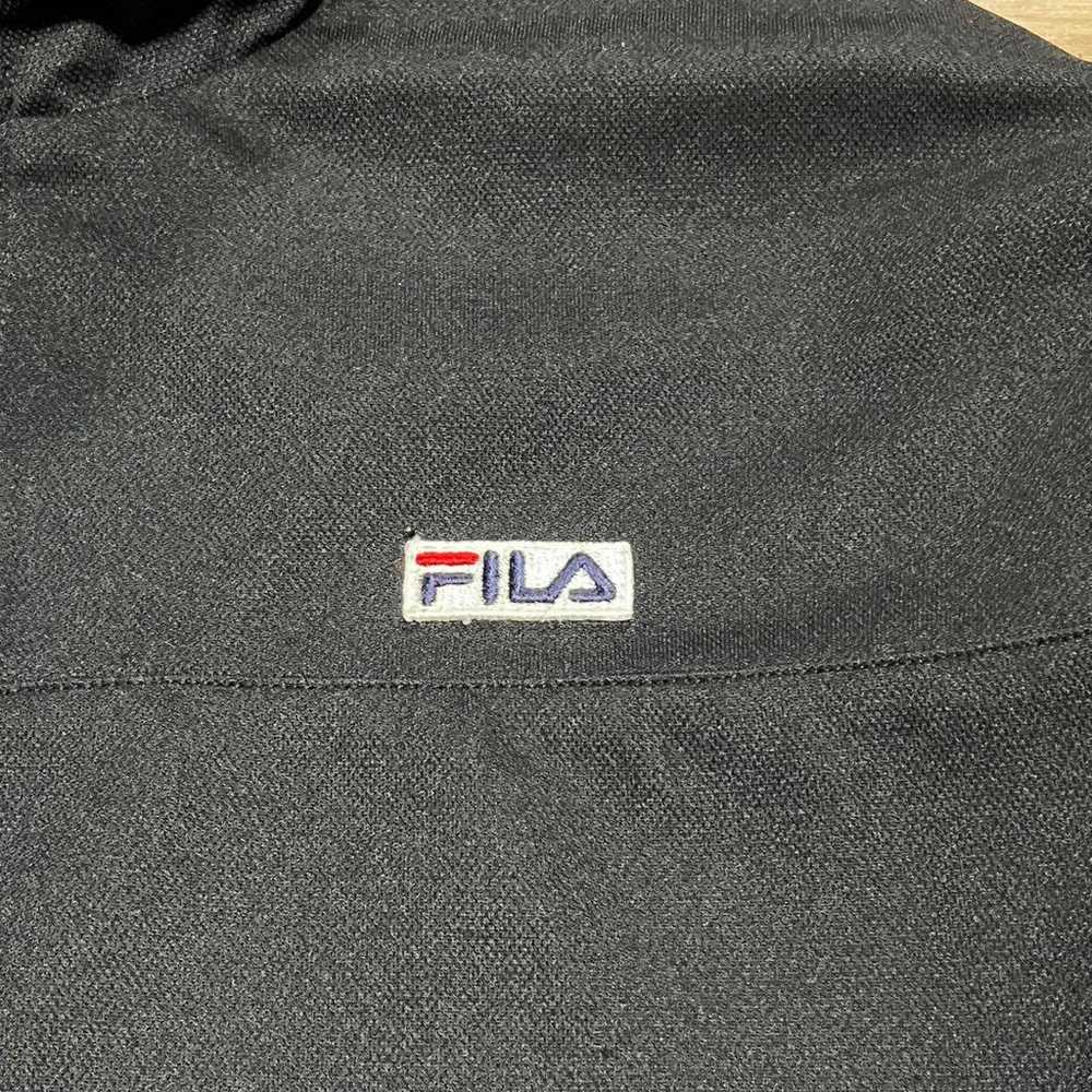 FILA women's golf wear long-sleeved polo shirt bl… - image 4