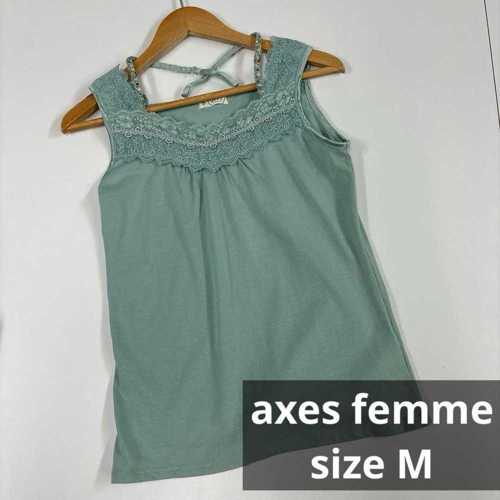 axesfemme camisole tank top vintage y2k fairy gru… - image 1