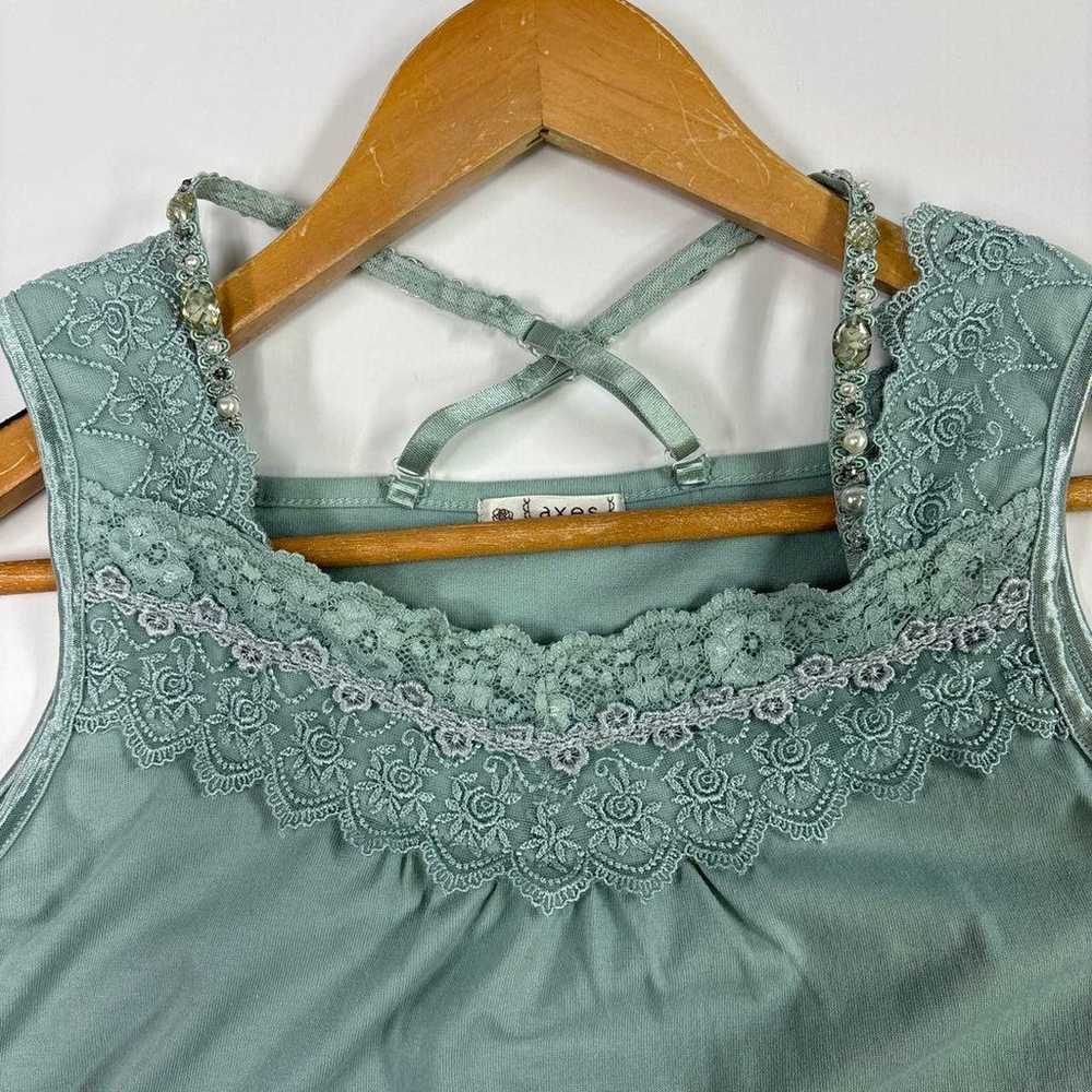 axesfemme camisole tank top vintage y2k fairy gru… - image 2