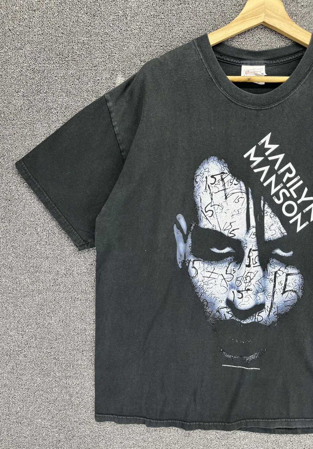 Band Tees × Marilyn Manson × Rock T Shirt Vintage… - image 3