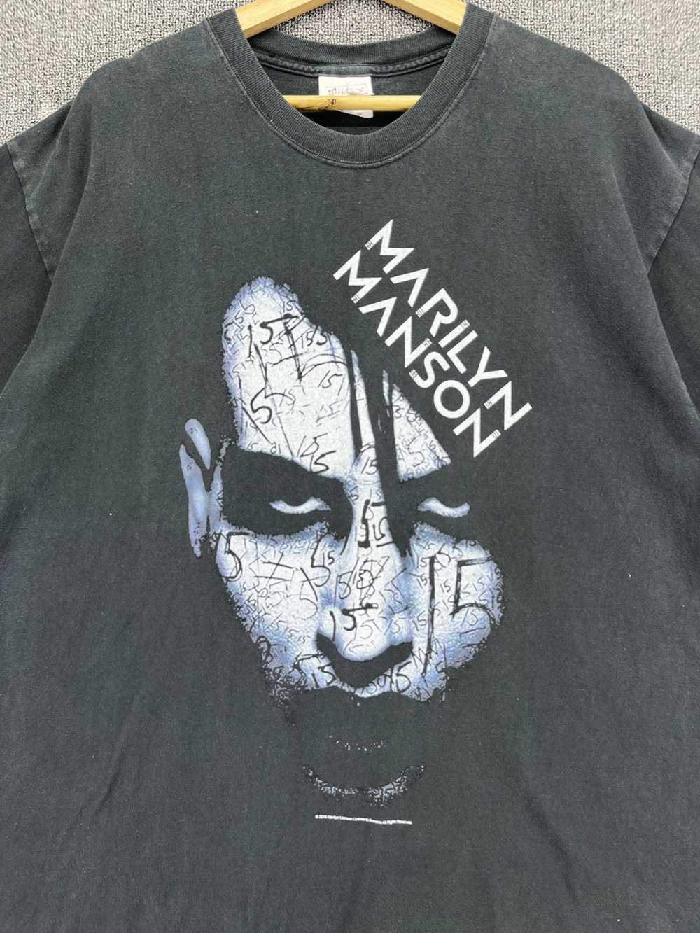 Band Tees × Marilyn Manson × Rock T Shirt Vintage… - image 5