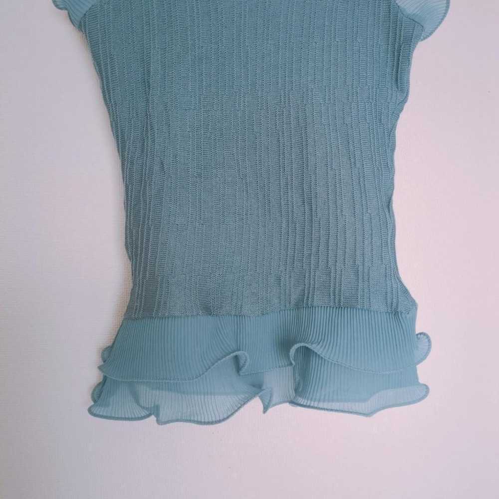 Grail Blouse Tank Top Excellent Condition M Frill… - image 4