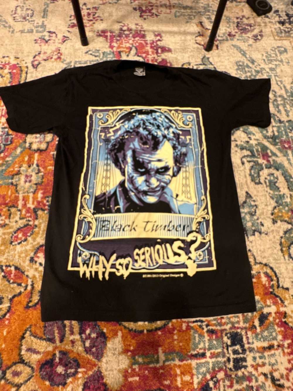 Vintage WHY SO SERIOUS? VINTAGE JOKER TEE!! - image 1