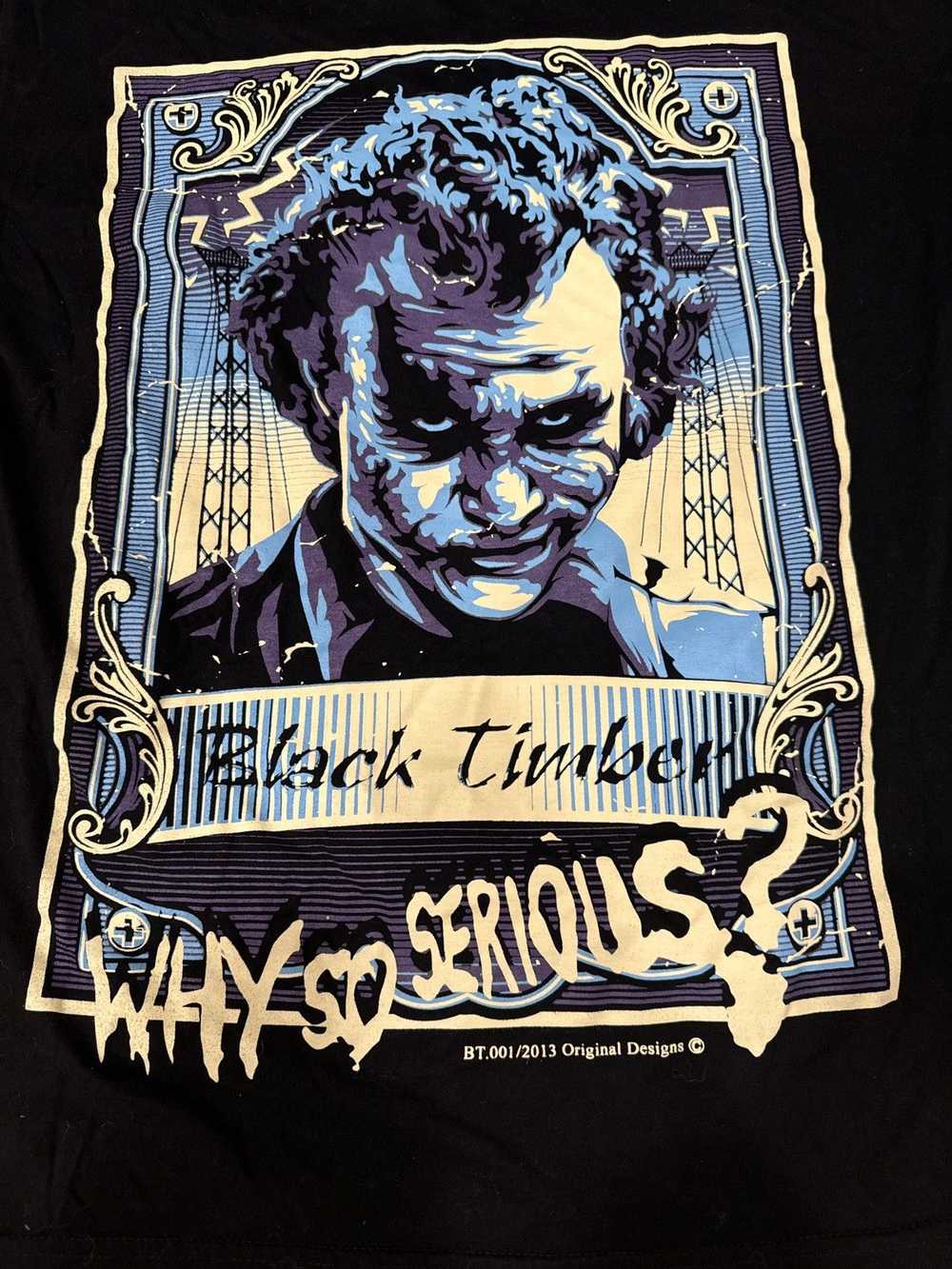 Vintage WHY SO SERIOUS? VINTAGE JOKER TEE!! - image 2