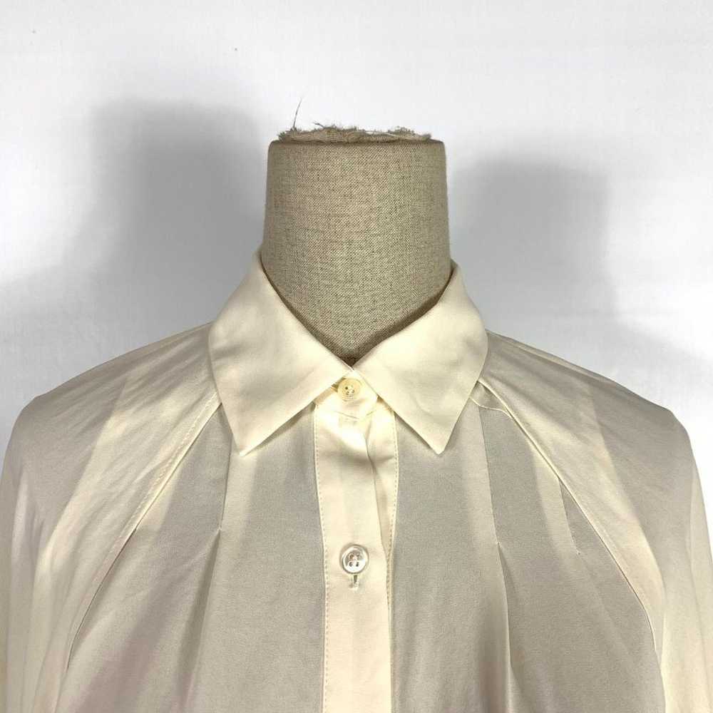 A3680 Untitled Sleeveless Blouse White Ivory 2 - image 2