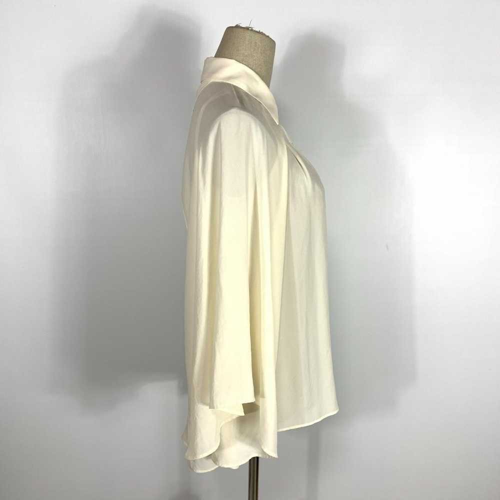 A3680 Untitled Sleeveless Blouse White Ivory 2 - image 4