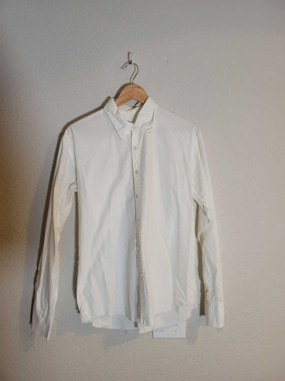 Elena Dawson Elena Dawson Raw Hem Button Down - image 1