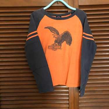 Harley Davidson Long T Cut T-shirt - image 1