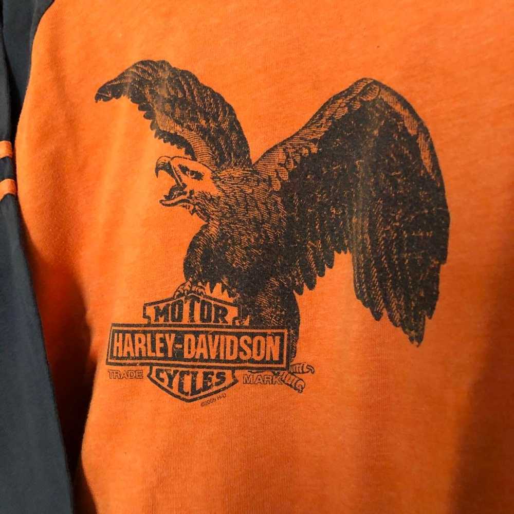 Harley Davidson Long T Cut T-shirt - image 2