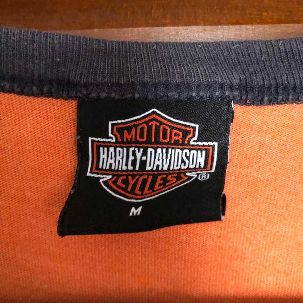 Harley Davidson Long T Cut T-shirt - image 3