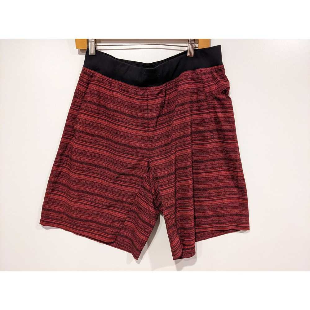 Lululemon Lululemon Pace Breaker Short Red Black … - image 2