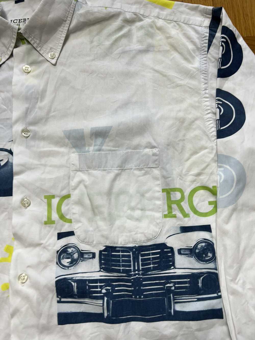 Iceberg Shirt Iceberg multi logo rare italy - image 4