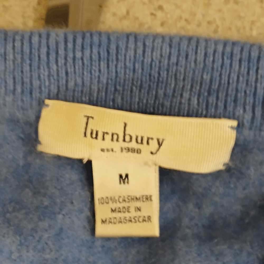 Turnbury Turnbury 100% Cashmere Sweater Medium - image 4