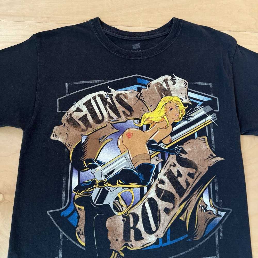 Band Tees × Streetwear Guns N Roses Tour Shirt Sm… - image 3