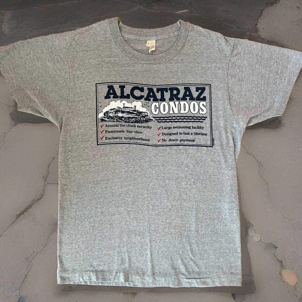 Made In Usa × Vintage Vintage Alcatraz Condos Shi… - image 1