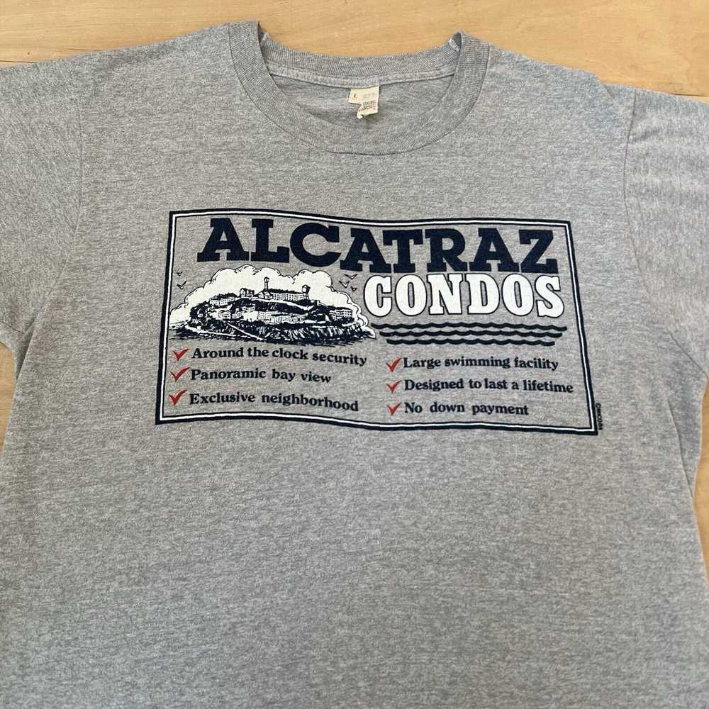 Made In Usa × Vintage Vintage Alcatraz Condos Shi… - image 3