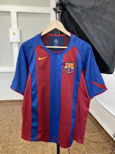 F.C. Barcelona × Nike × Soccer Jersey Vintage 90s 