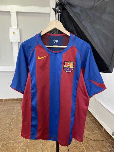 F.C. Barcelona × Nike × Soccer Jersey Vintage 90s… - image 1