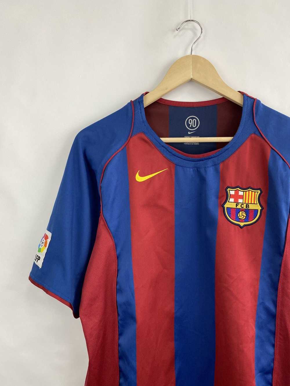 F.C. Barcelona × Nike × Soccer Jersey Vintage 90s… - image 2