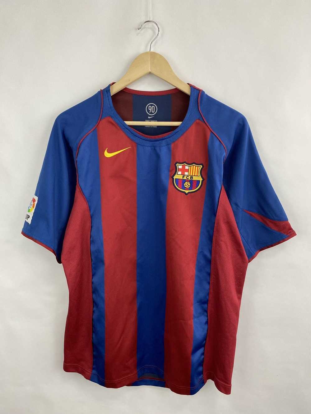 F.C. Barcelona × Nike × Soccer Jersey Vintage 90s… - image 3