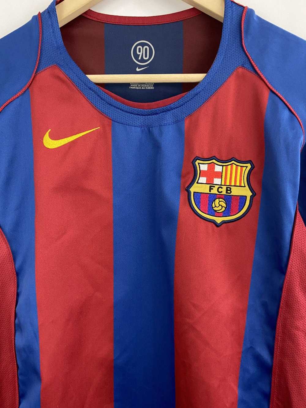 F.C. Barcelona × Nike × Soccer Jersey Vintage 90s… - image 4