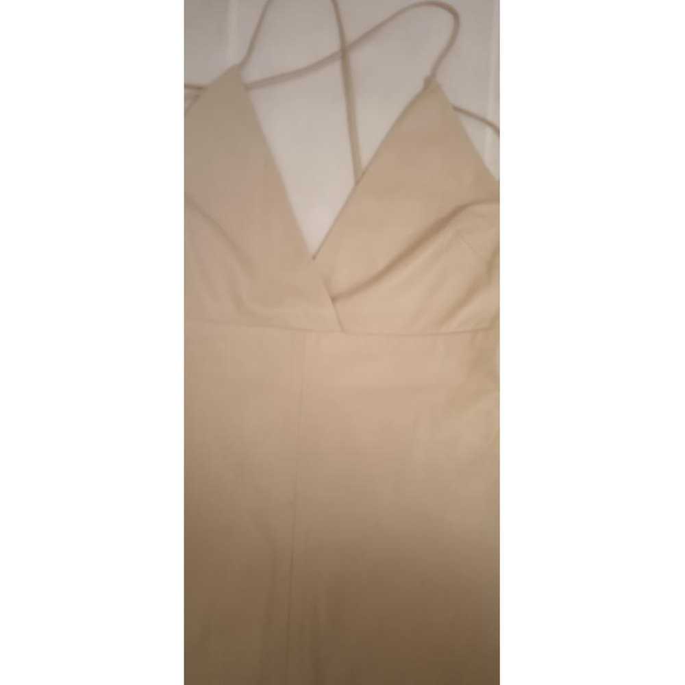 Iro Leather mid-length dress - image 7