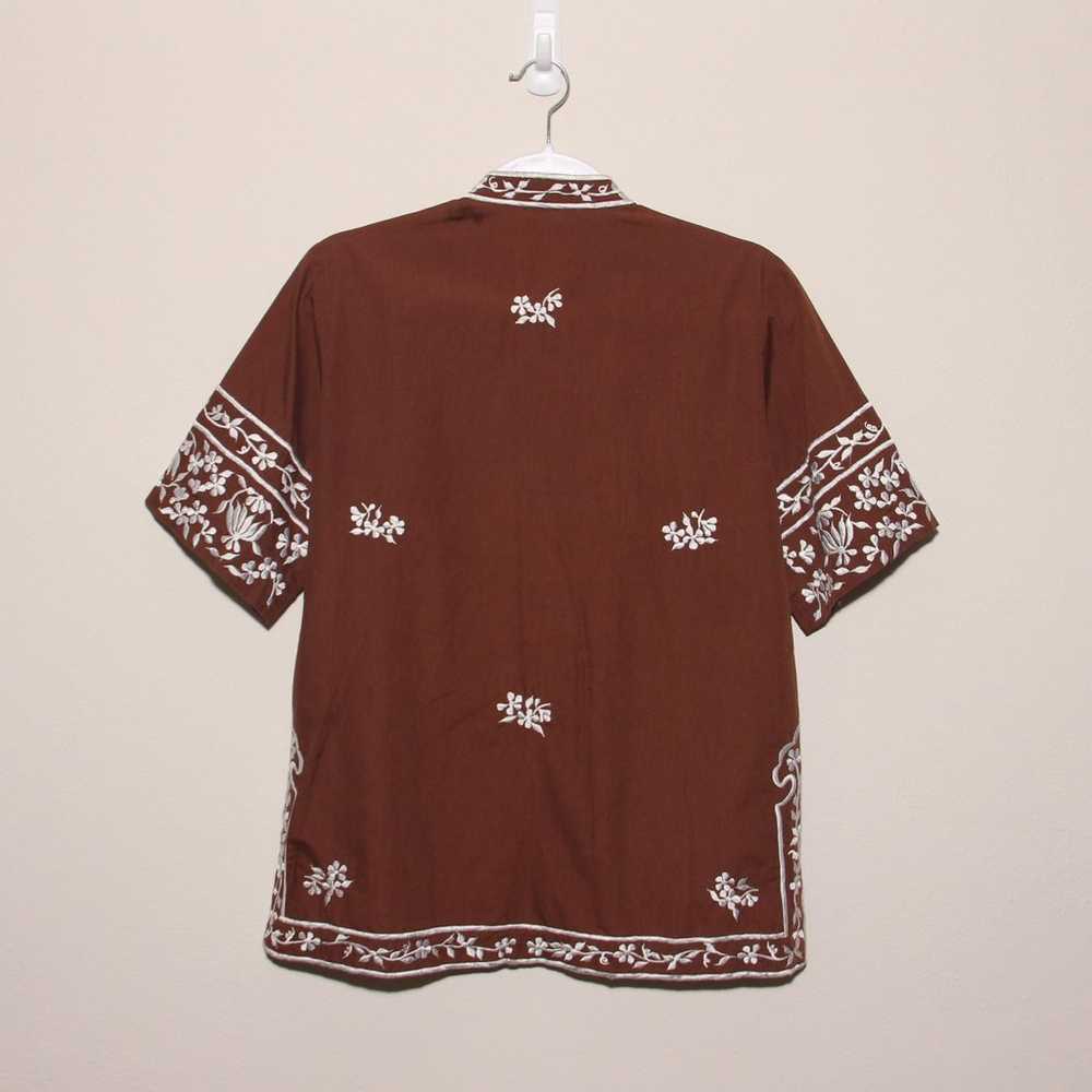 Vintage D'Palms Embroidered Ethnic Style Tunic To… - image 4