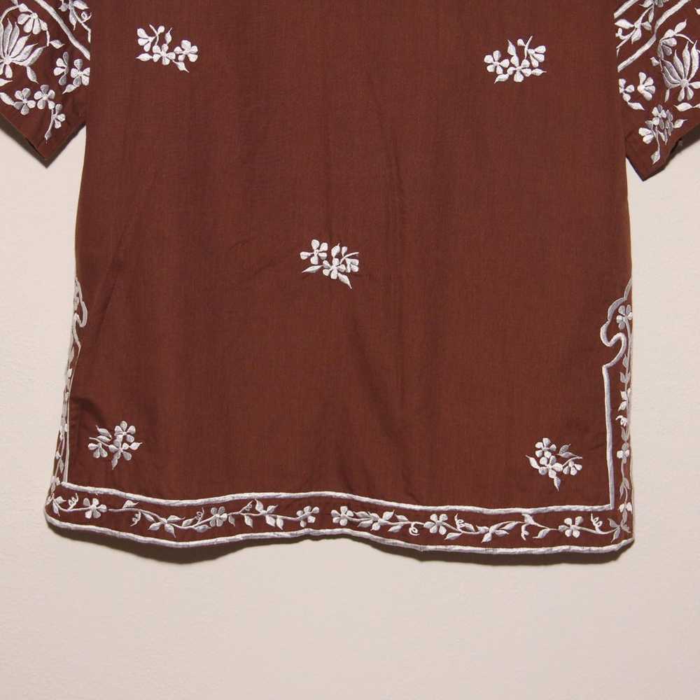 Vintage D'Palms Embroidered Ethnic Style Tunic To… - image 6