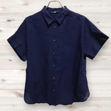 C0962【Uniqlo】Short-sleeved Shirt (L) Plain